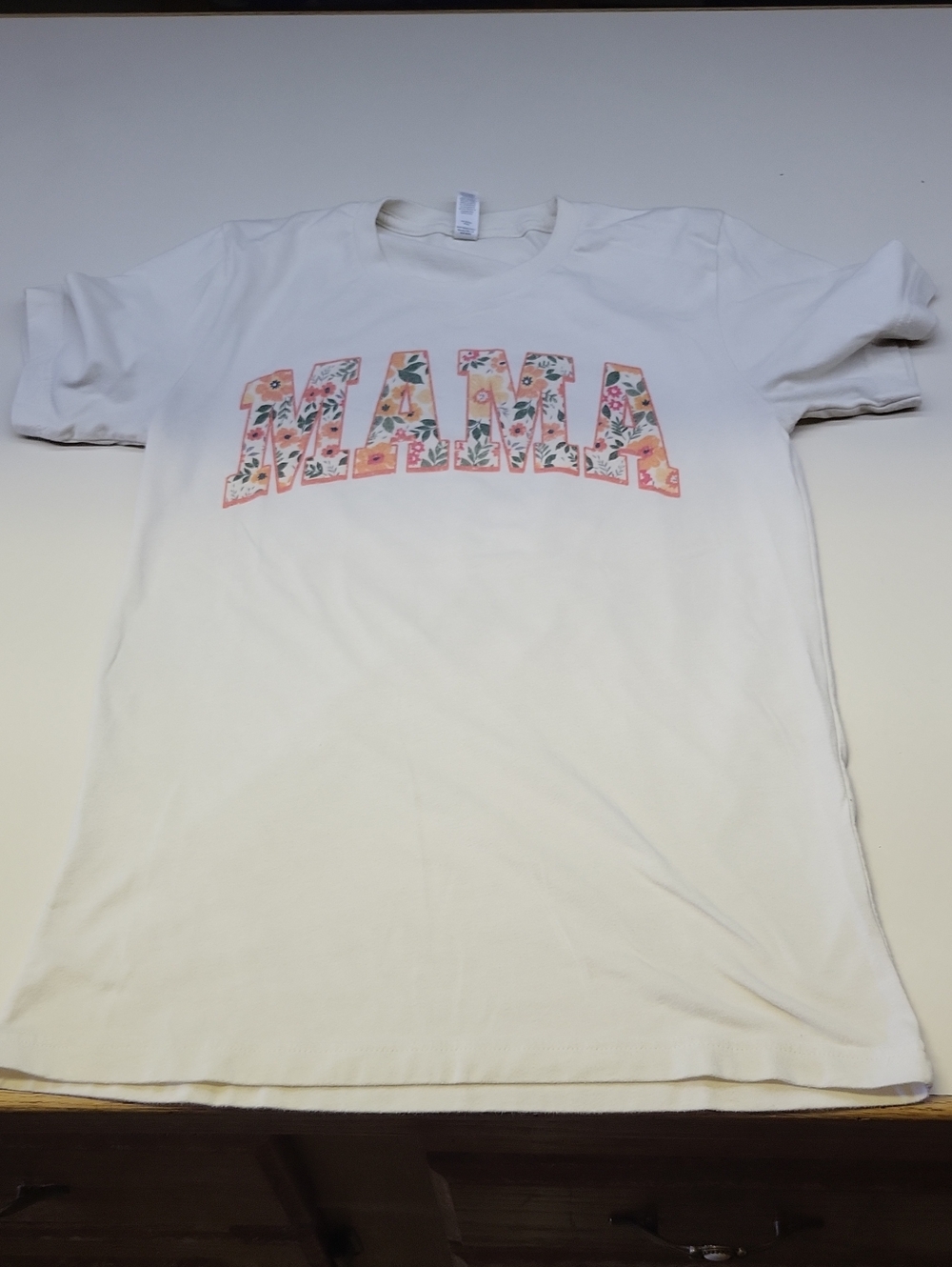 *Floral 'MAMA' Print Graphic Tee